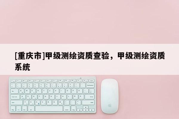[重慶市]甲級測繪資質(zhì)查驗，甲級測繪資質(zhì)系統(tǒng)