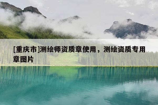 [重慶市]測(cè)繪師資質(zhì)章使用，測(cè)繪資質(zhì)專用章圖片