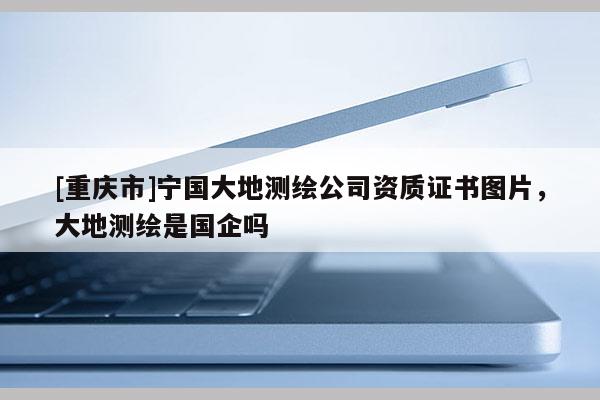 [重慶市]寧國大地測繪公司資質證書圖片，大地測繪是國企嗎